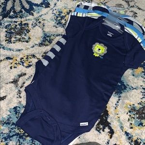 Bundle of baby body suit